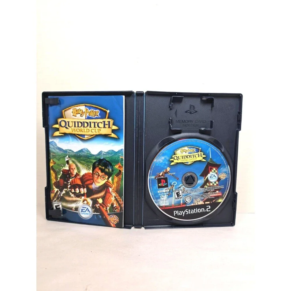 Harry Potter Quidditch World Cup Sony PlayStation 2 PS2 CIB w/ Manual